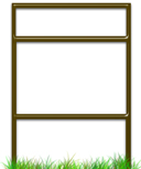 Quantity Package Savings for Slide-In Real Estate Sign Frames With Top Rider.