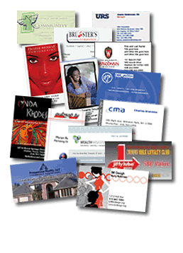 Full color and Two Sided business cards are available at TheSignChef