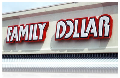 Picture of outdoor lighted channel letters