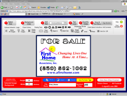 Custom Sign Design