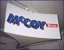 Tri-display corrugated plastic signs will capture attention at any angle.
