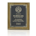 Pictureof a laser engraved award plaque