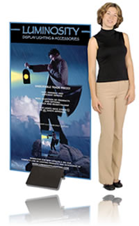 Custom trade show vinyl banner