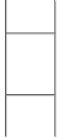 Corrugated Plastic Yard Sign Wire Stake (Stand)