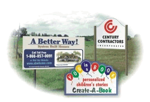 picture of dura-wood custom signs